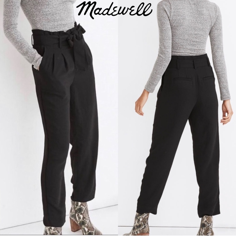 Madewell | Drapey Paperbag Waist Pants